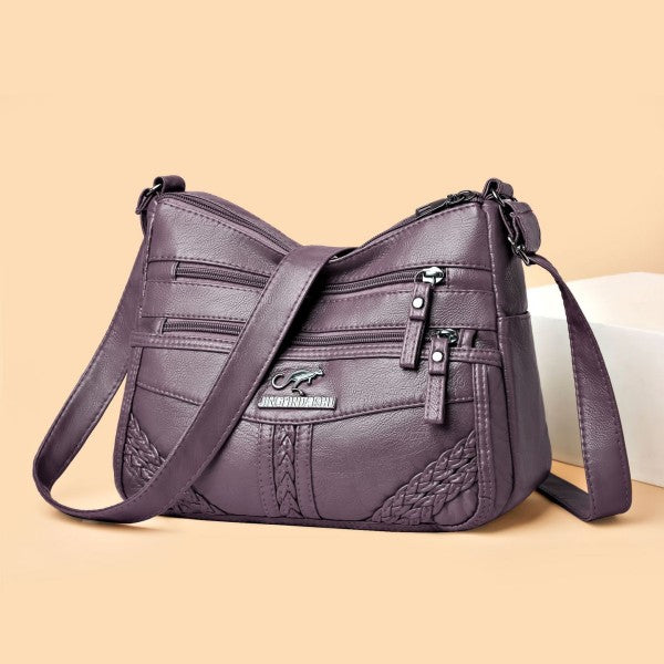 🔥【Vremenski ograničena ponuda】🔥50% popusta — Elegantna i mekana kožna torba velikog kapaciteta