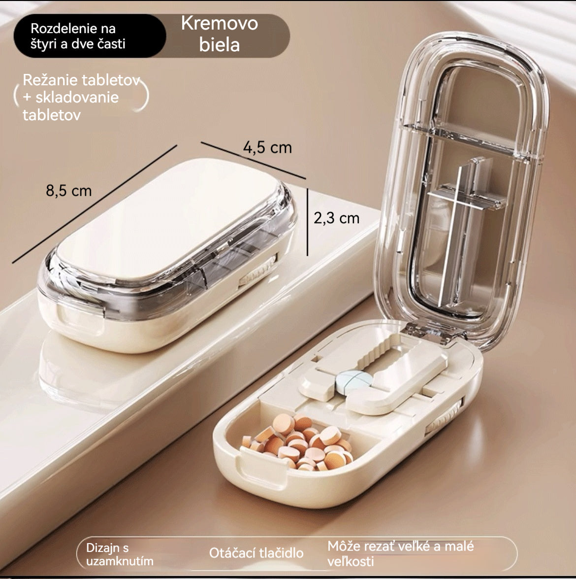 💊【Kúp 1 a získaj 1 zadarmo】🧰 Viacfukčný prenosný pilulkovník, hermeticky uzavretý a odolný proti vlhkosti
