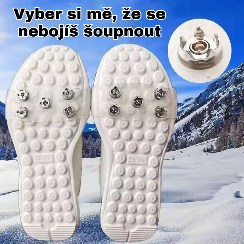 👴🚶🏔️Kupite 1, dobite 1 gratis🔥Nevidne rokavice z derezami s petimi zobmi, protizdrsne, primerne za pohodništvo in alpinizem po snegu