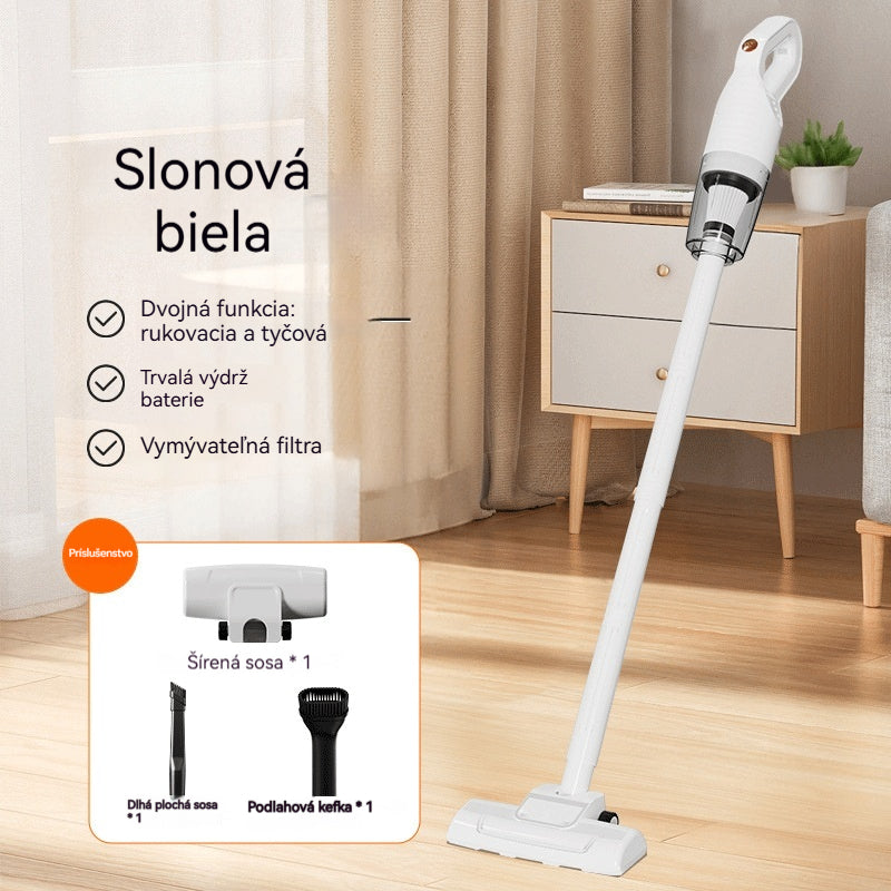 【Súprava 4 ks】💢 Malý domáci elektrický vysávač, silné odsávanie a odstránenie roztočov, ručný, elektrický vysávač s funkciou mopovania✅