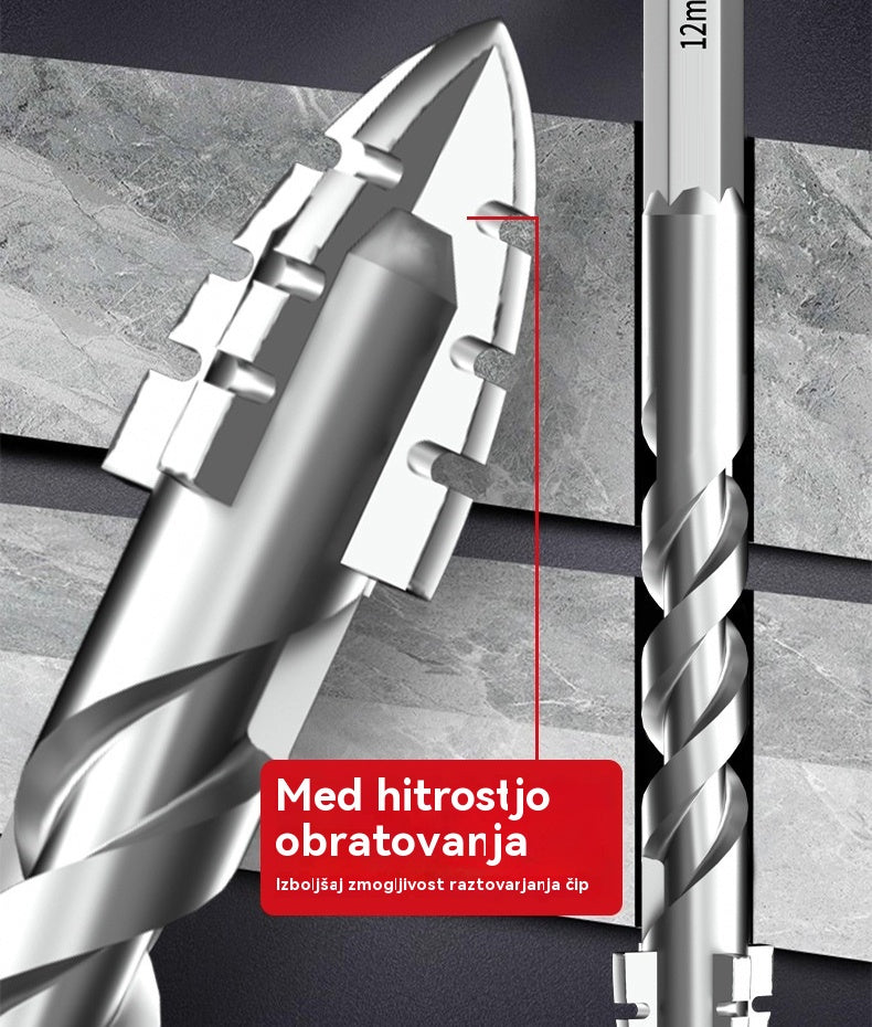 š„ć3+4+5+6+8+10+12+14+16 mmć7. generacija ekscentriÄnega svedra iz super trdega volframovega jekla z nazobÄanim robom