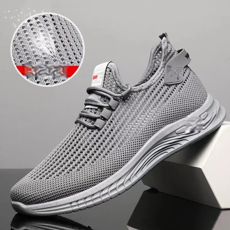 👟【39-44】Wygodne, oddychające, antypoślizgowe, modne buty męskie z siateczki 3631788