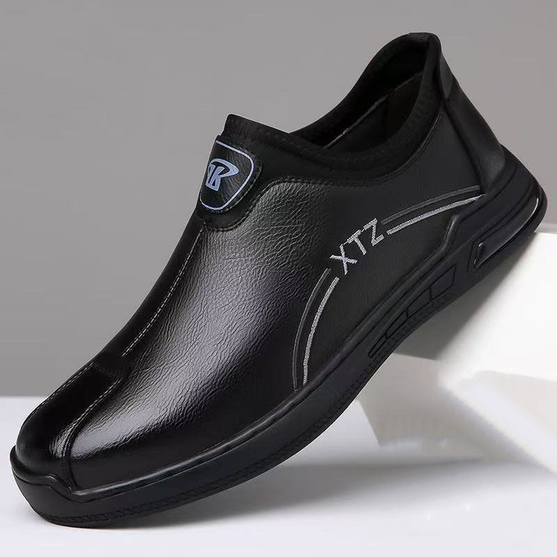 【39-44】2025 Nowe męskie buty casual na wiosnę, wykonane z miękkiej skóry
