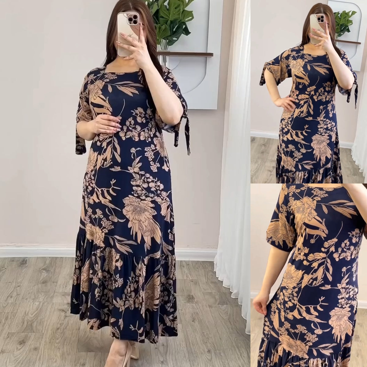 💥Promocja -49% przez ograniczony czas💥💕【S-5XL】Wysokiej jakości sukienka, wygodna i modna