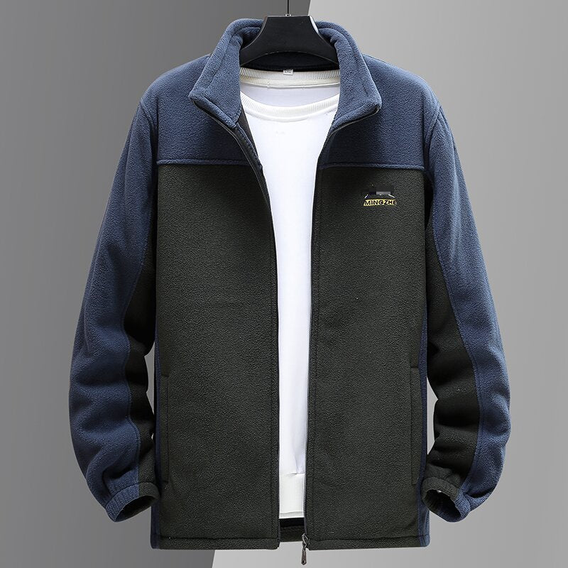 🔥⛄【XL-5XL】2024 Zimowa nowa męska wiatroszczelna, gruba aksamitna ciepła kurtka 3812090
