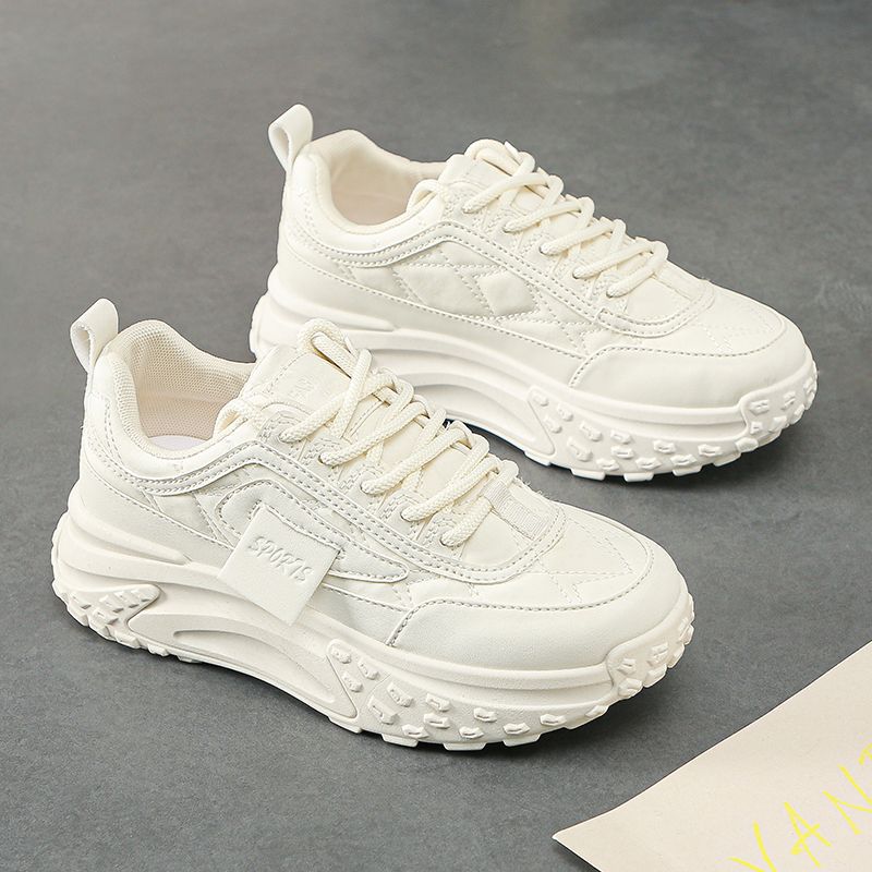 Oferta ograniczona czasowo💗【35-40】Nowe damskie buty typu "dad shoes" na grubej podeszwie, buty casualowe (wysokość podeszwy 5 cm)