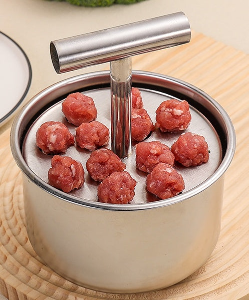 🤩🍖Aparat za mesne okruglice od nehrđajućeg čelika, praktični kuhinjski pribor - idealan za mesne i riblje okruglice