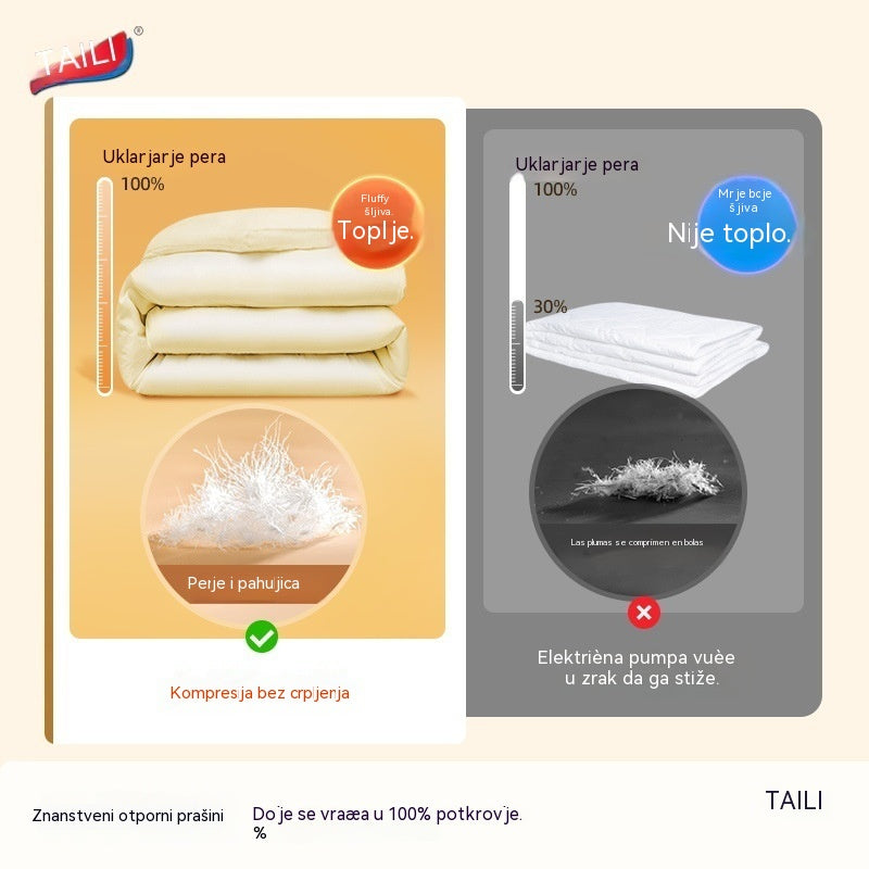 🧳【56*80 cm】【Set od 5 dijelova】💨 Vakuumske vrećice za pohranu velikog kapaciteta koje se mogu stisnuti: Nije potrebna zračna pumpa, nepropusne su, idealne za uštedu prostora u koferu i domu ✈️