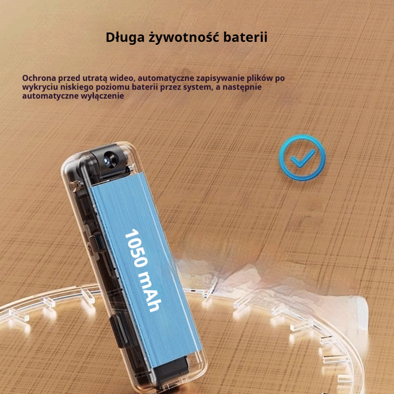 🔥【Oferta ograniczona czasowo!】⏳ Profesjonalna kamera akcji piersiowa, przenośny rejestrator wideo z wysoką rozdzielczością obrazu