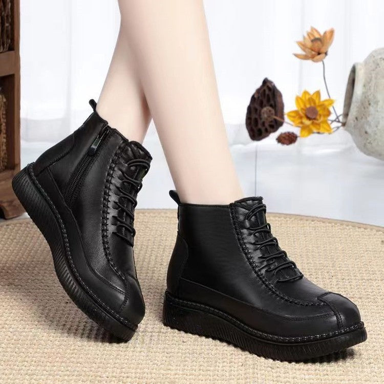 🏆【30% OFF】🔥【35-43】 Nowe buty zimą 2024 roku z miękką, grubszą i ciepłą podeszwą 3849280