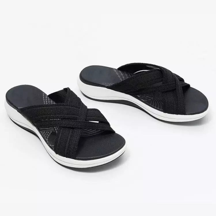 🔥【Nowości letnie】【35-45】Sandały damskie letnie, duży rozmiar, gruba podeszwa, podeszwa ortopedyczna