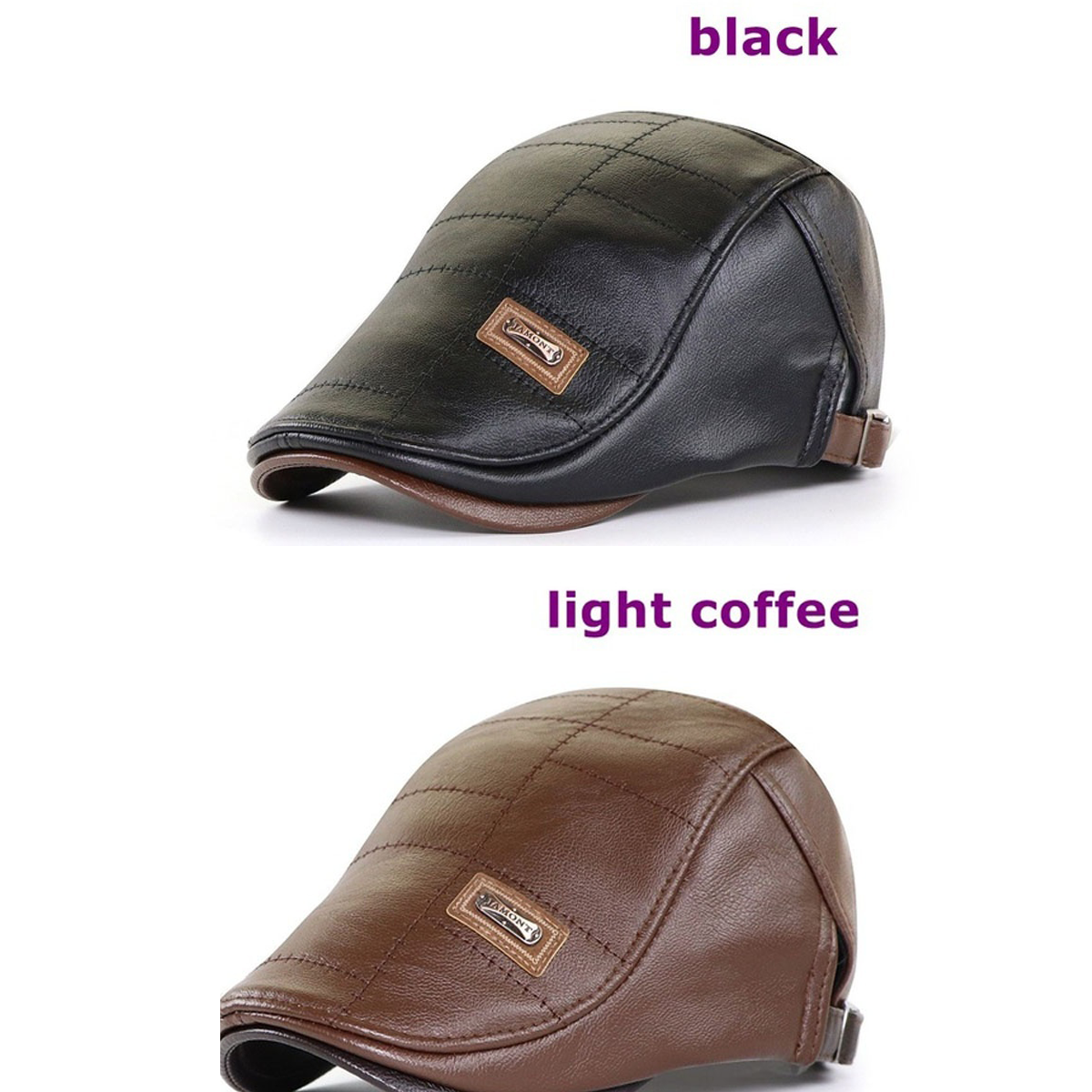 🧢【Kup jeden, drugi dostaniesz gratis】🔥Męski beret skórzany w stylu vintage--