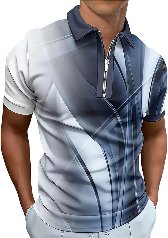 【50% zniżki】【S-6XL】😎2024 nowa męska koszulka polo z krótkim rękawem 3632057
