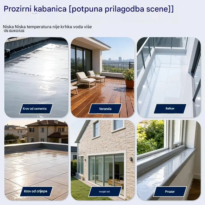 Prozirno vodootporno brtvilo za bilo koju površinu⏰ Ograničena ponuda — Požurite prije nego što nestane! 🎁