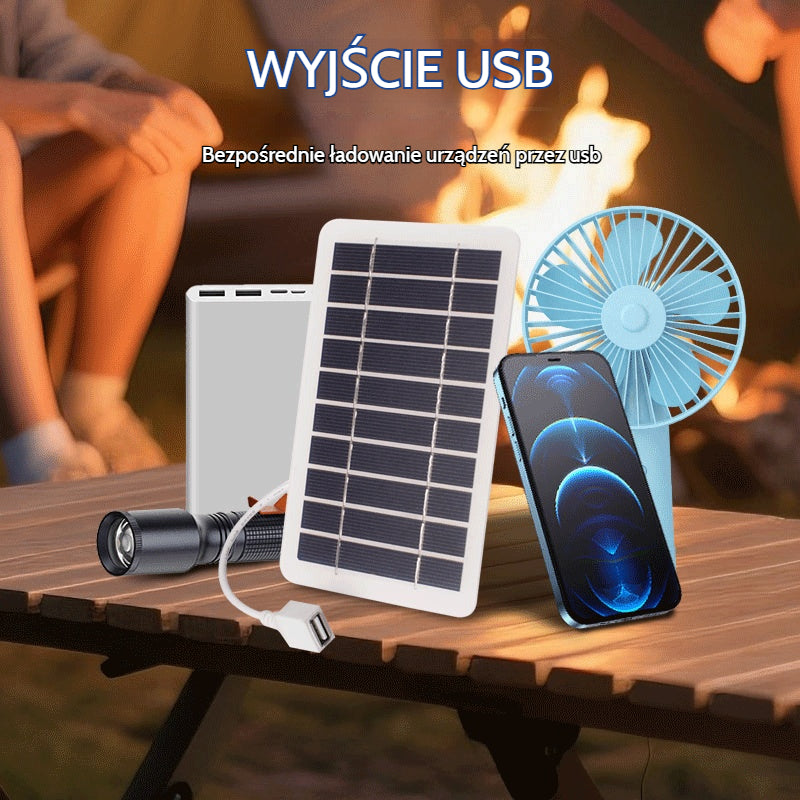 🌞Wiosenna promocja: 50% zniżki!🔋Ultralekki panel słoneczny (2W 5V) – przenośna ładowarka USB do pieszych wędrówek i kempingu – elastyczny i odporny na warunki atmosferyczne