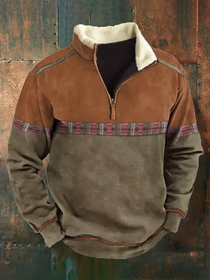 👕【35% POPUSTA】【S-4XL】2025 Jesensko-zimski muški moderan topao džemper s dugim rukavima i 3D printom