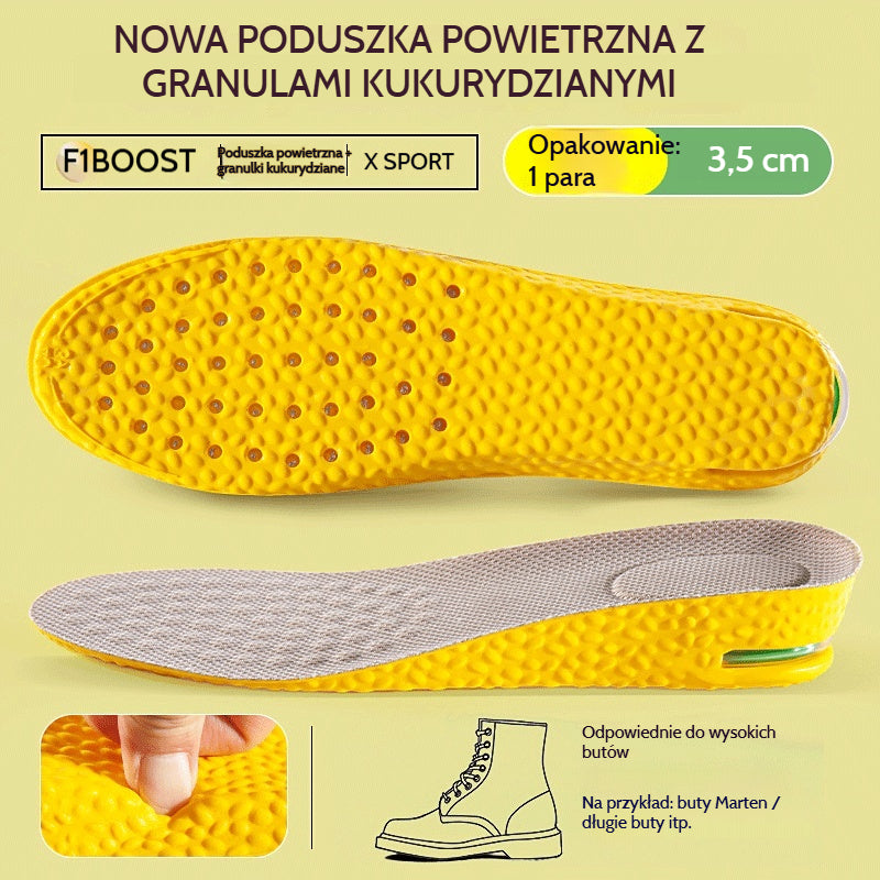 💥【Kup jeden, drugi gratis】2 pary za jedyne 99 zł 👟Wygodne wkładki do butów z poduszką powietrzną i efektem podwyższenia 📈