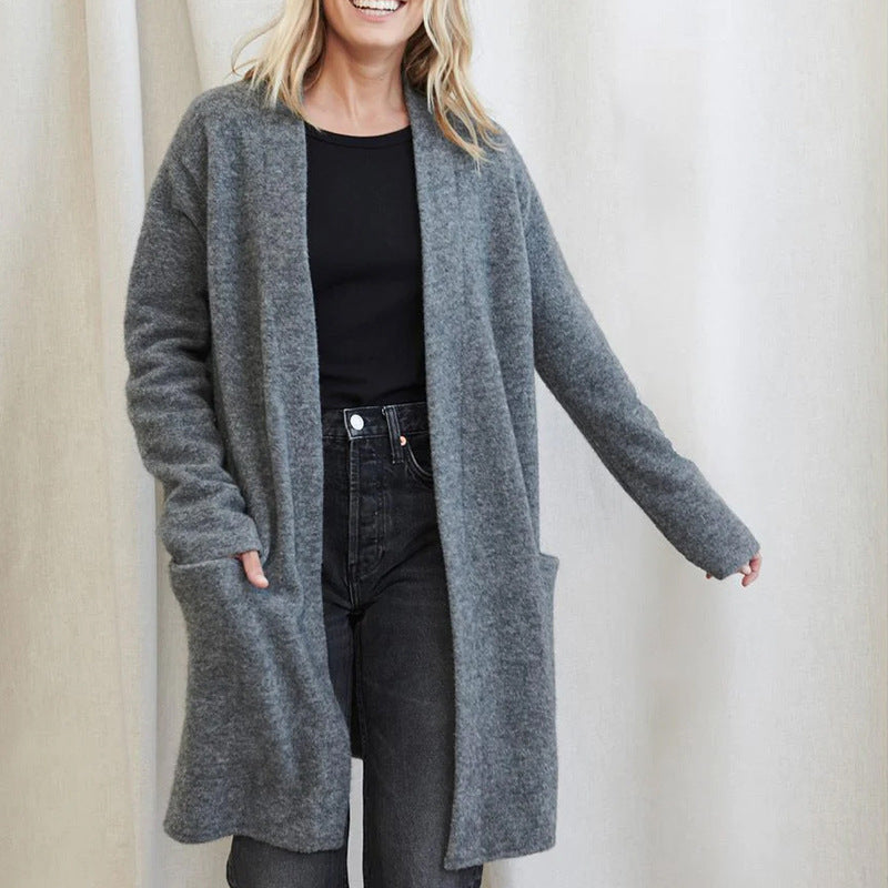 š„š„2024 nowe modne swetry z dzianiny dla kobiet na jesieÅ i zimÄ--3779643