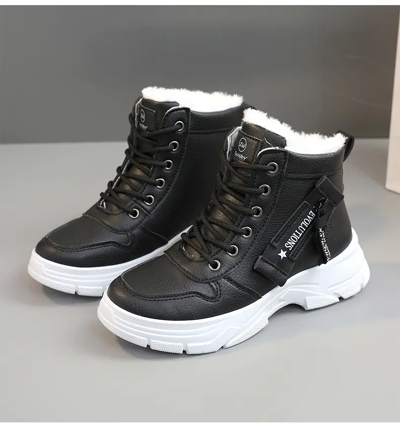 🔥【50% ZNIŻKI】🥰🥰【35-45】Zimowe damskie buty śniegowe zapinane z boku na zamek 3836045