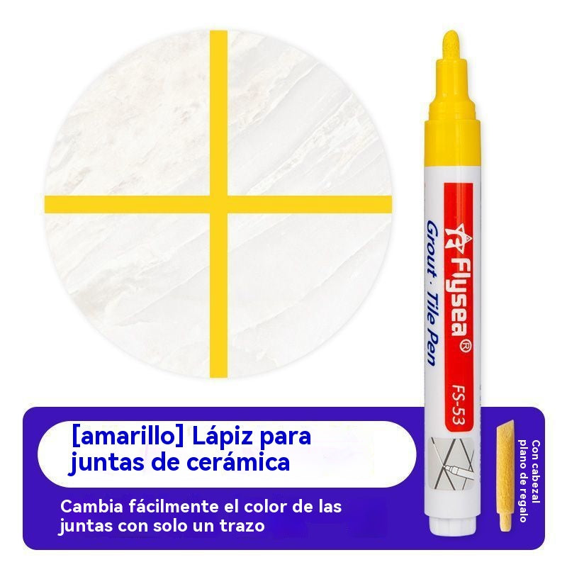 🔥Odporny na pleśń i wodę pisak do fugowania płytek ceramicznych