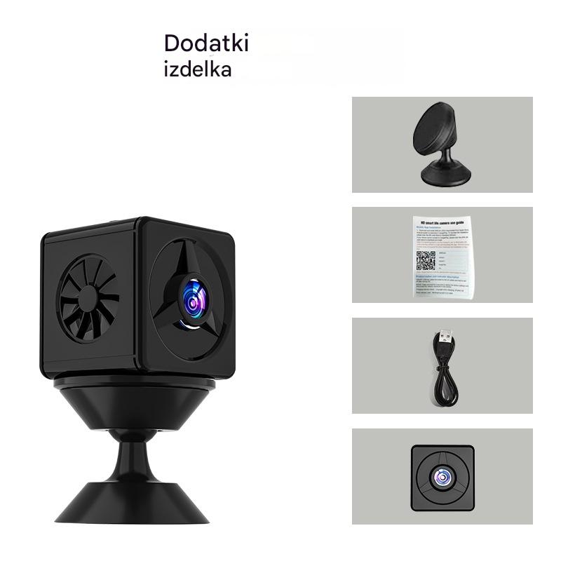🏠📹🕵️Kupite enega, enega dobite brezplačno🔥Majhna kvadratna kamera, pametna kamera visoke ločljivosti, brezžični daljinski nadzor doma prek omrežja WiFi