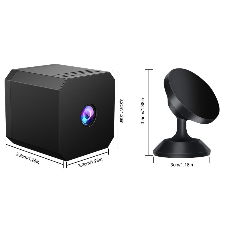 🏠📹🕵️【Priame zníženie ceny o 25 €】🔥Malá štvorcová kamera, HD inteligentná kamera, bezdrôtový diaľkový domácí dohľad s podporou WiFi