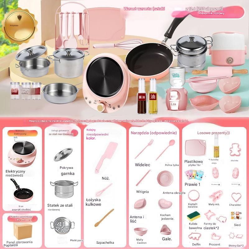 🎁【Najlepszy prezent dla dzieci】🍳 Miniaturowa zabawka kuchenna dla dzieci
