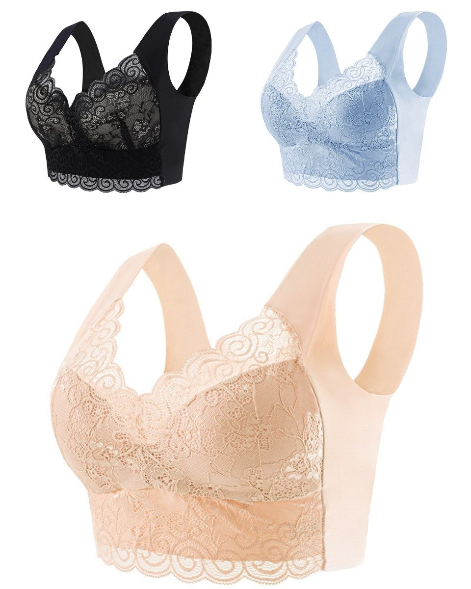 š„ćZestaw 3 sztukćNowy wygodny i oddychajÄ
cy biustonosz damski 3715318