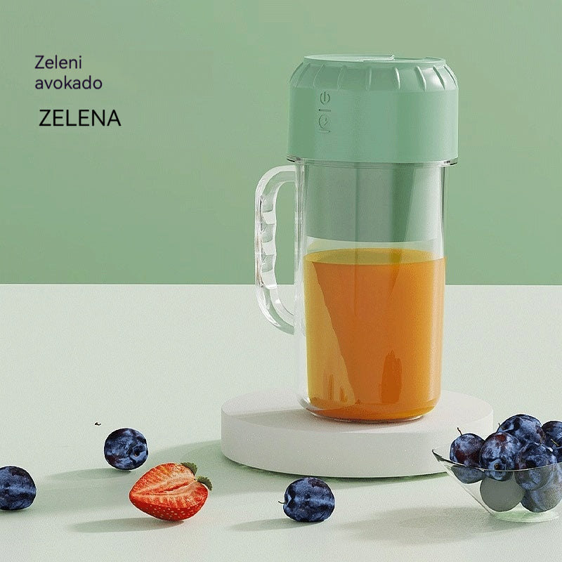 ✨🍎【400 ml】Prijenosni sokovnik — ponesite ga bilo kamo i uživajte u svježim, zdravim sokovima od voća i povrća u bilo kojem trenutku.