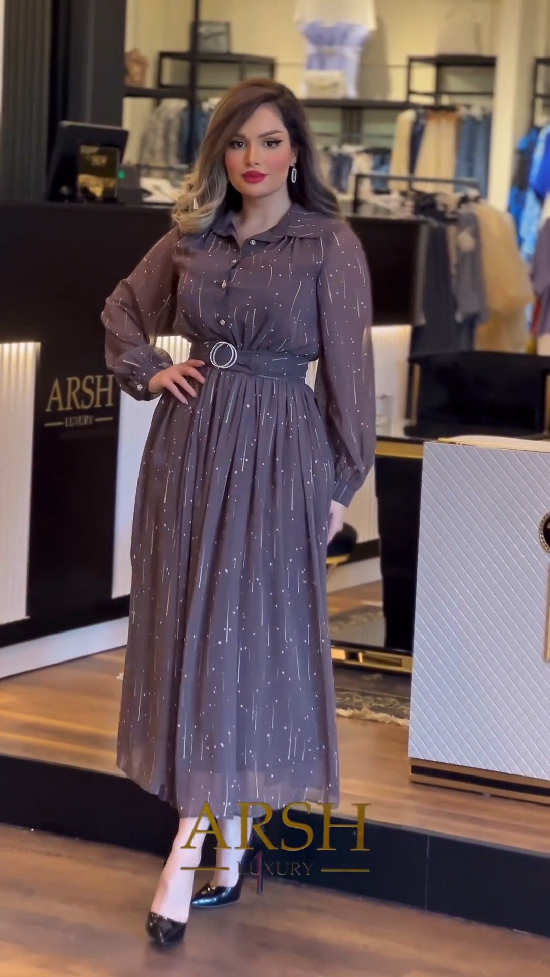 👗Nowa modna sukienka, klasyczny krój, elegancka i prosta 3665357