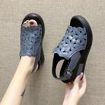 【35-40】Sandały na miękkiej podeszwie i buty w stylu retro--3650346