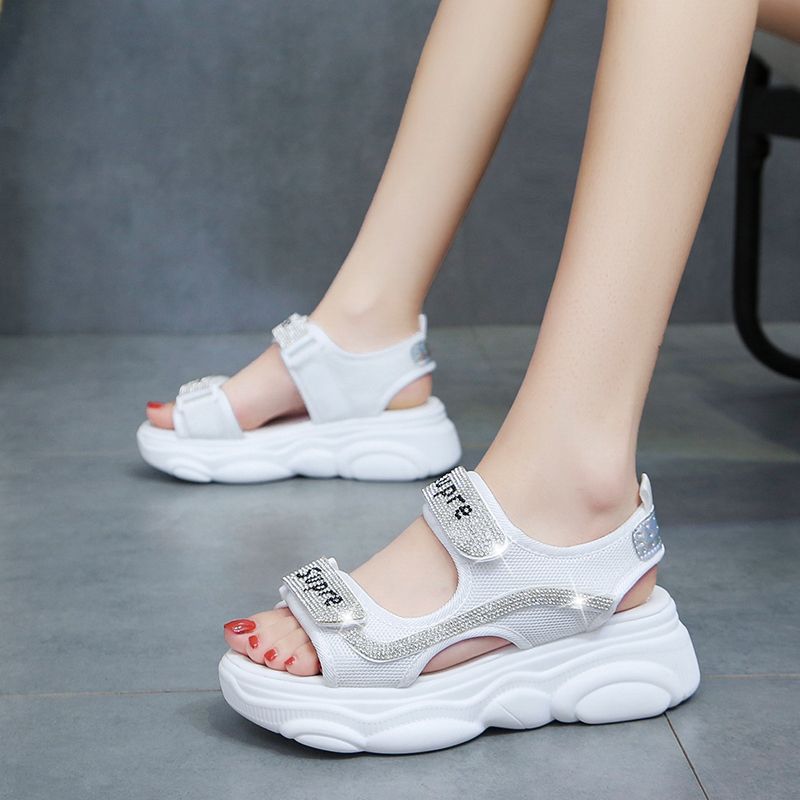 🔥【35-40】✨2024 nowe, letnie, modne sandały outdoorowe z grubą podeszwą i miękką podeszwą--3667483