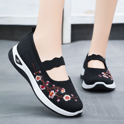 🤩【50% zniżki】🤩【36-41】Wygodne i oddychające buty antypoślizgowe dla osób starszych i w średnim wieku