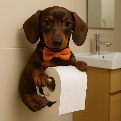 🐕【50% OFF】Držák na toaletní papír s motivem roztomilého štěňátka