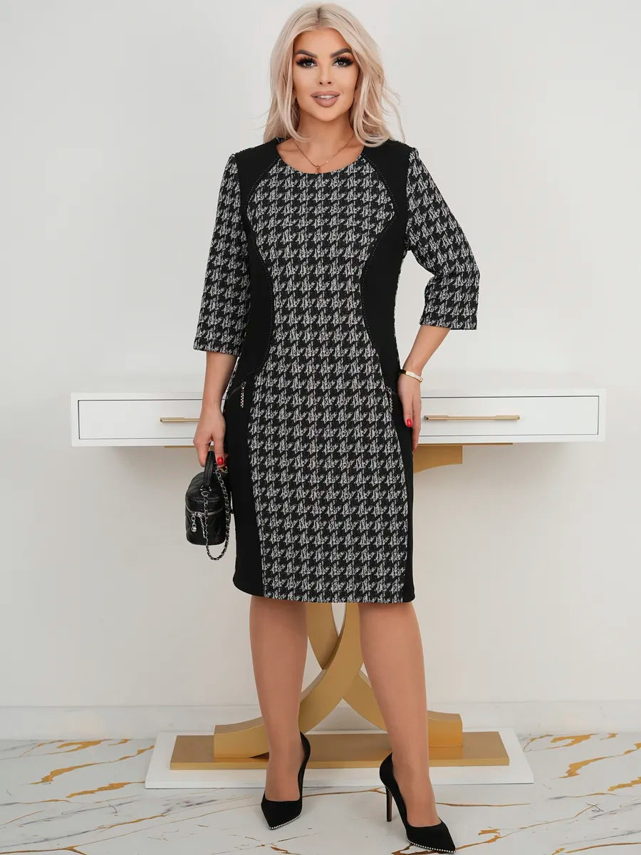 💜【Časově omezená nabídka】💚【S-5XL】Vysoce kvalitní, módní a pohodlné šaty na podzim a zimu