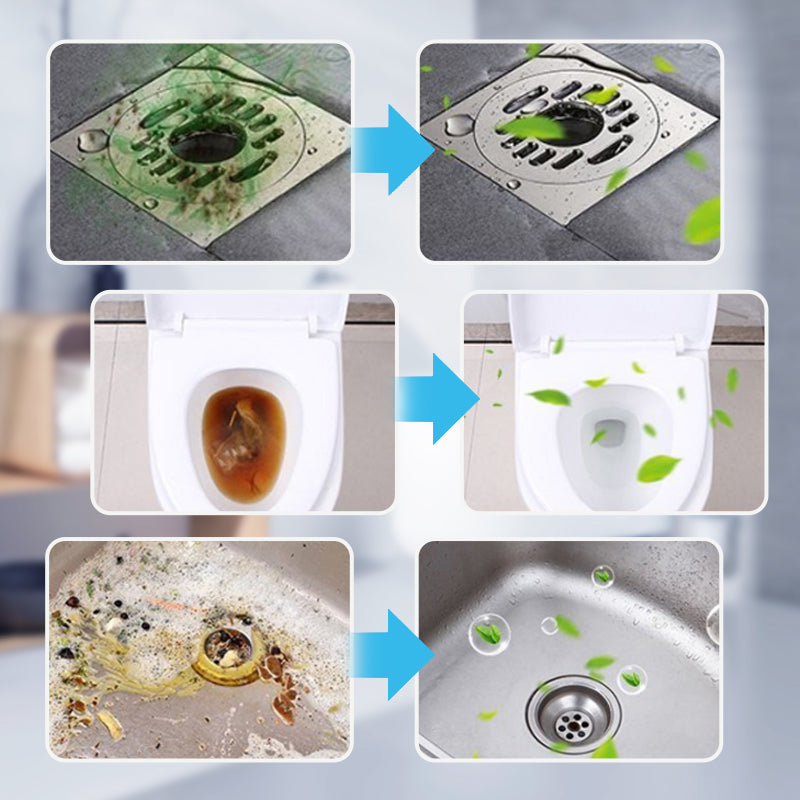 🚿💨✨【Oferta 50% taniej】Wielofunkcyjny, skuteczny proszek do czyszczenia rur odpływowych, zapobiega zatorom ✨🔥