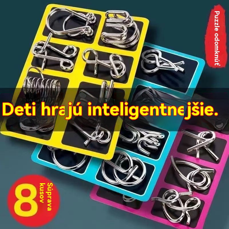 【Kupite 1 seta i dobijte 2 seta gratis】Dječje edukativne igračke, kopča za inteligenciju