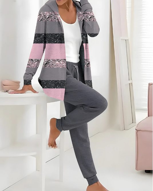 【S-3XL】💃 💖 Nov preprost bombažni komplet za jesen in zimo 2025