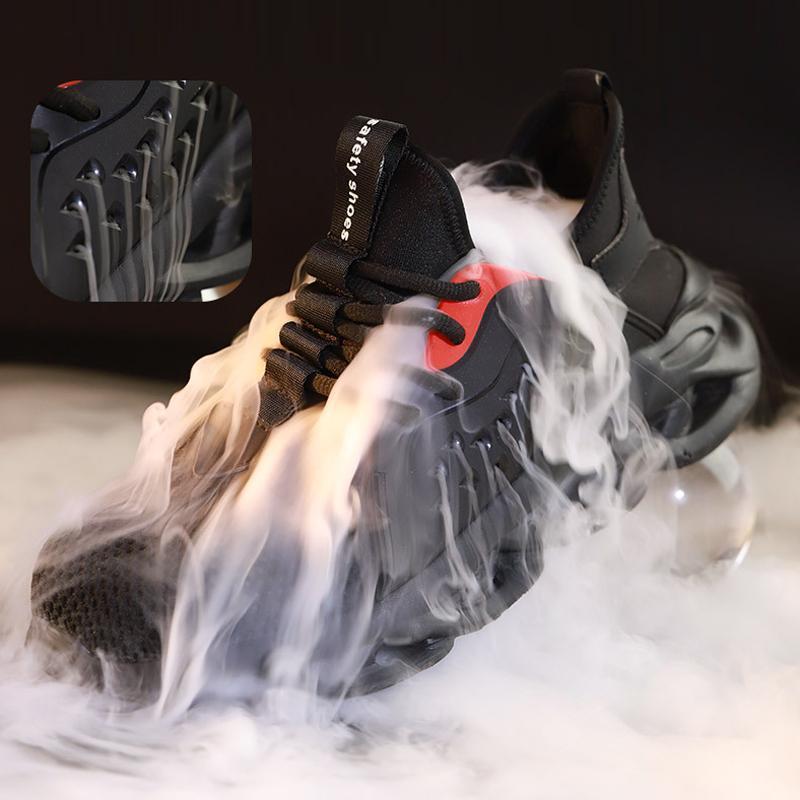 Promocja na koniec miesiąca💥Buty robocze męskie 39-48✅Oddychające i odporne na uderzenia✅Odporne na przebicie✅Antypoślizgowe✅Wygodne