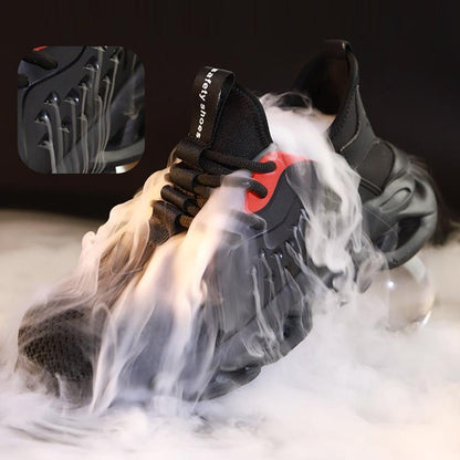 Promocja na koniec miesiąca💥Buty robocze męskie 39-48✅Oddychające i odporne na uderzenia✅Odporne na przebicie✅Antypoślizgowe✅Wygodne