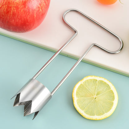 ✨【Kupite enega, dobite enega brezplačno】✨ Večnamenski odstranjevalec pešk iz sadja in zelenjave, izdelan iz materiala, primernega za odstranjevanje pešk grenke melone in jabolk, kuhinjski aparat.