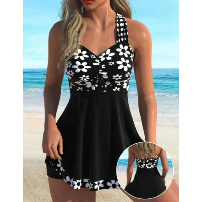 🏖️👙【Kup 1, otrzymaj 1】🌴【S-6XL】Elegancki kostium kąpielowy z nadrukiem w dużym rozmiarze