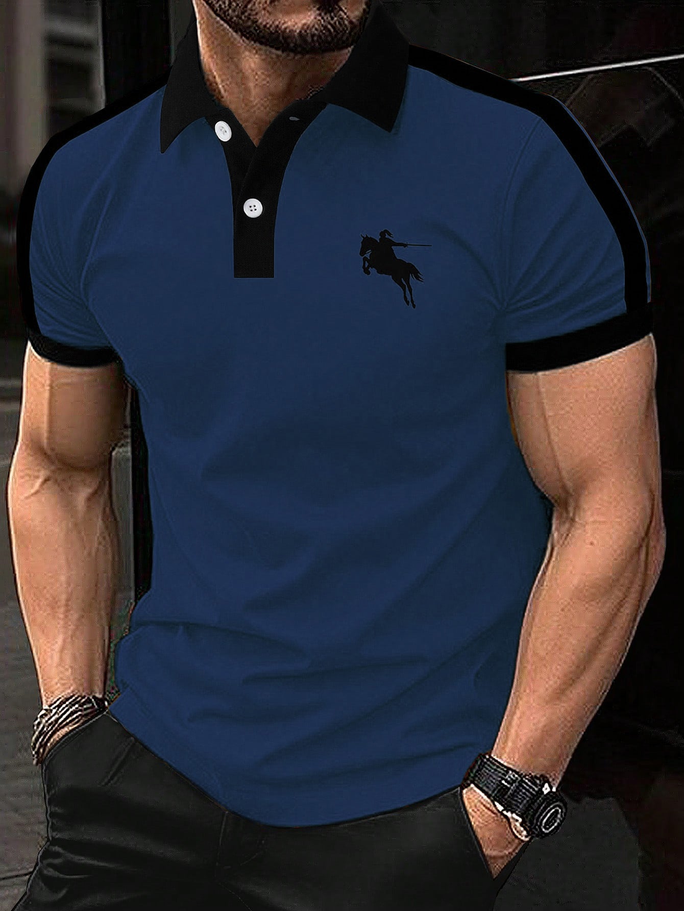 💥Specjalna oferta ograniczona czasowo💥[S-5XL] Nowa męska koszulka polo biznesowa 2024--3690065