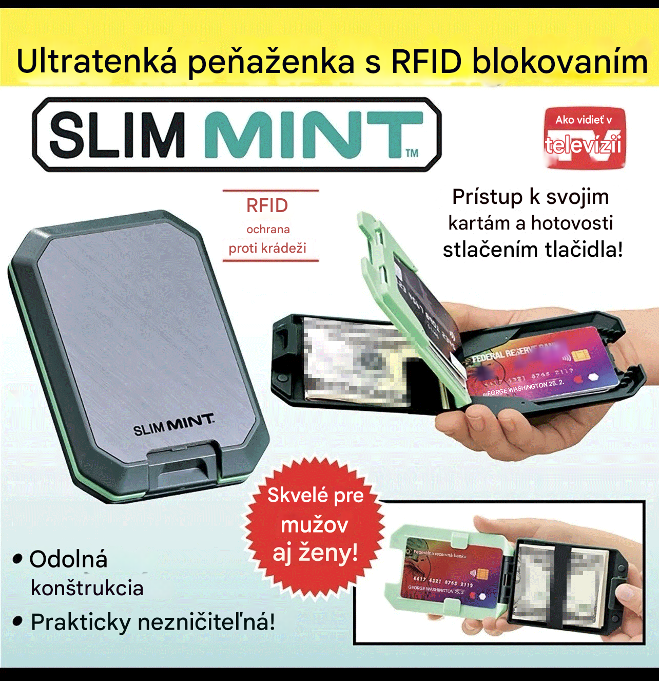 🔥【Kúp 1, druhý zdarma】👛 Prémiová magnetická peňaženka/držiak na karty pre mužov ✅ Mimoriadne vysoká pevnosť ✅ Kompaktná a prenosná ✅ Automatické uzamknutie, ochrana proti krádeži