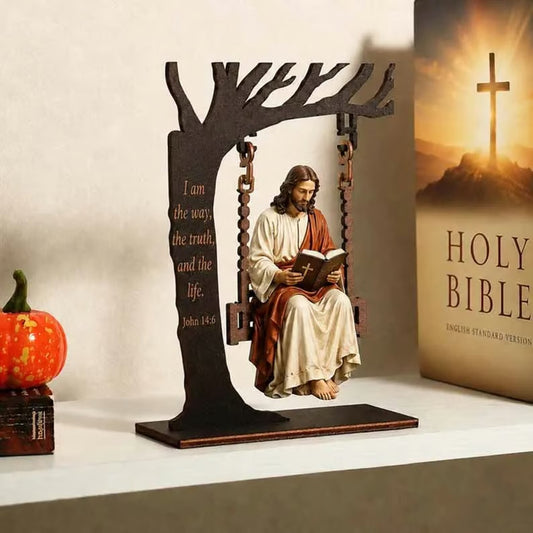 🔥🔥 Zadnji dan: 50% popusta - ✝️📚 Kršćanski privjesak Isus