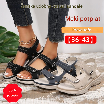 👡Prvo izdanje【Veličine 36-43】2026 Nove ženske ležerne sandale za veće veličine, sportski stil, udobne sandale A-kroja s otvorenim prstima