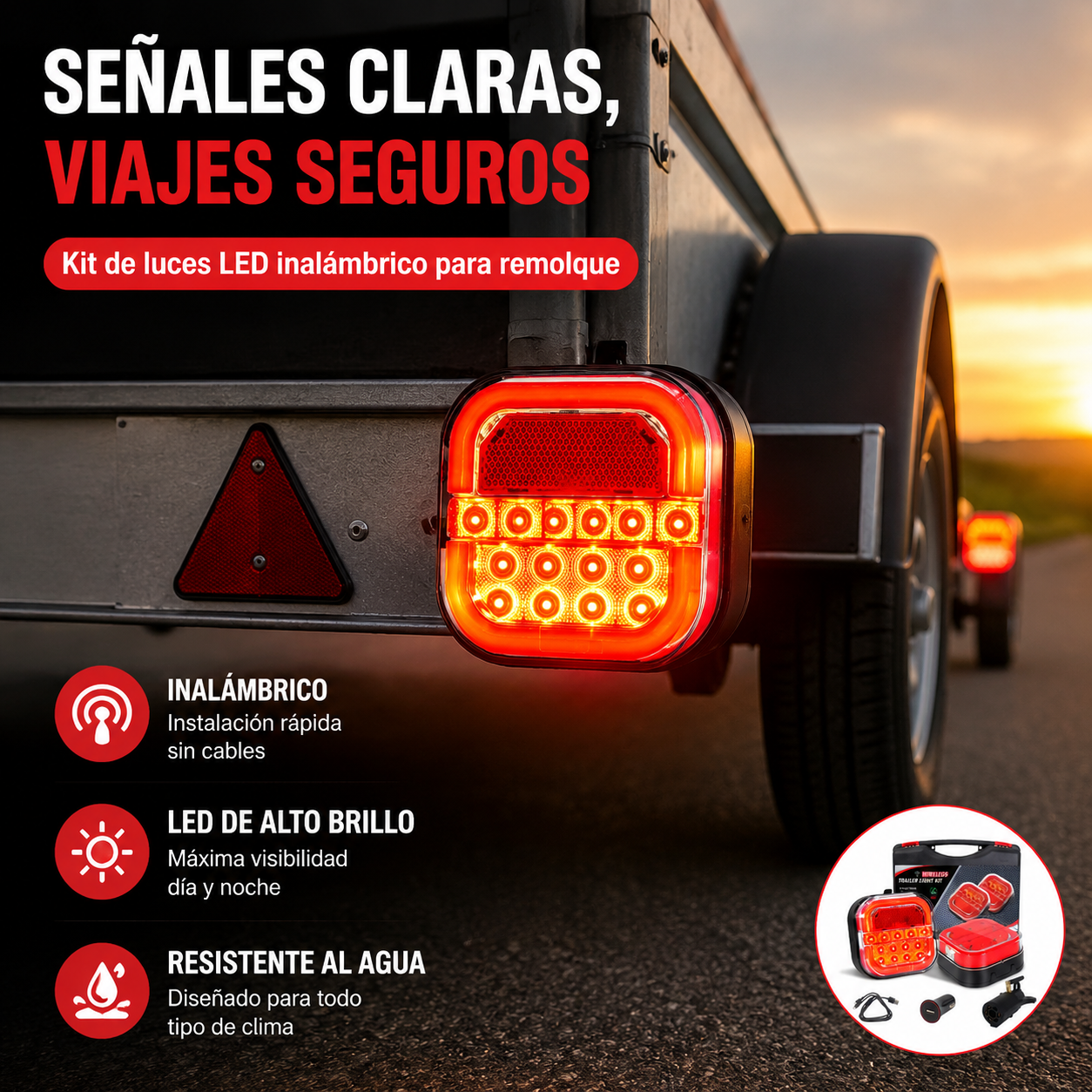🚦【Univerzalna 12V/24V】🚦 LED svjetla za prikolicu automobila