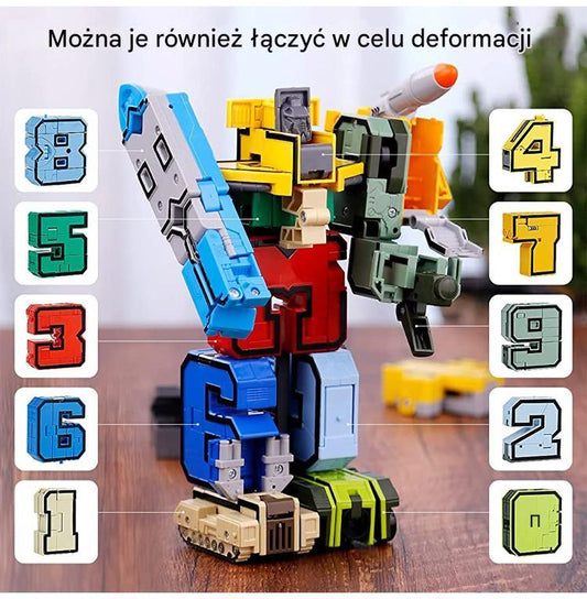 🔥【50% zniżki】🔥【Najlepiej sprzedający się produkt】🧒Dziecięca cyfrowa zabawka transformująca robota