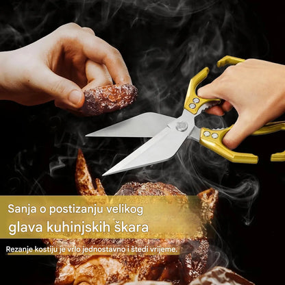 ✂🔥Višenamjenske izdržljive kuhinjske škare za kućnu upotrebu