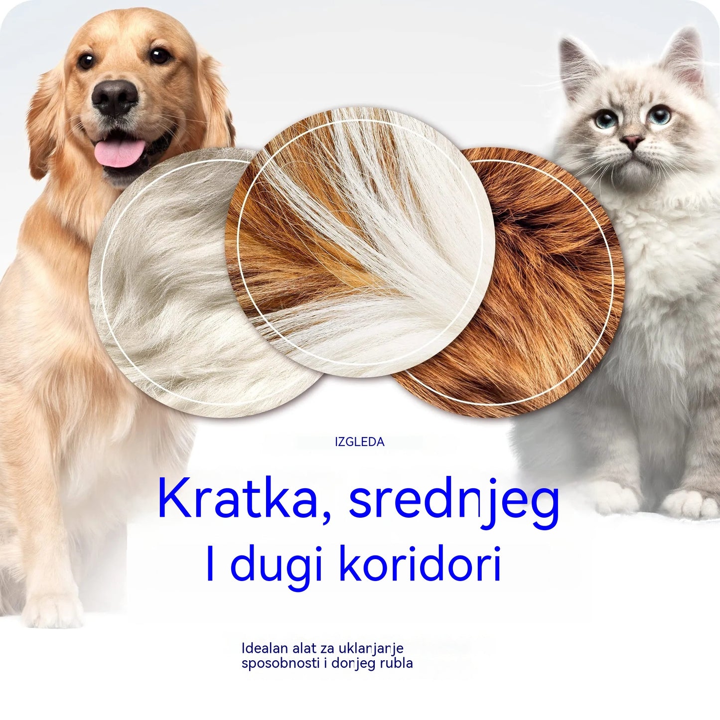 🔥🔥【Kupite jedan, dobijte jedan gratis】Profesionalna četka za uklanjanje dlaka za pse i mačke: Nježna, učinkovita i dom bez dlaka! ✨💖